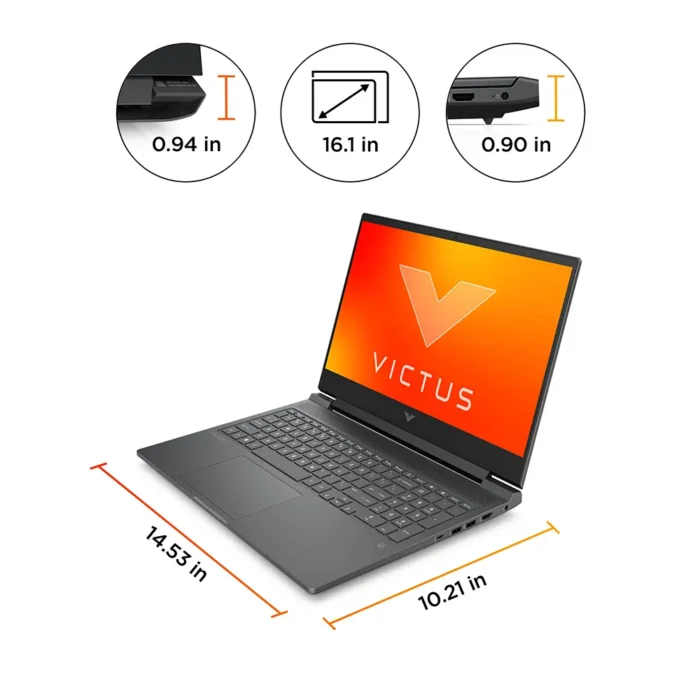 HP Victus 15 Gaming Laptop/8GB RAM/512GB SSD/Intel Core i5 13th Gen/6GB RTX 3050/Win 11 Home