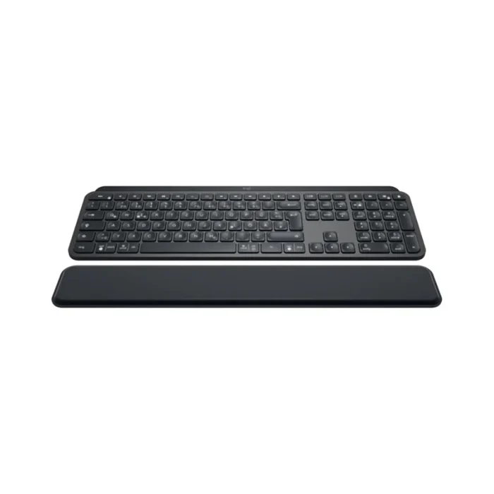 Logitech MX Keys Plus - Wireless Illuminated Keyboard with Palm Rest