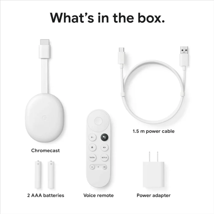 Chromecast with Google TV (HD)