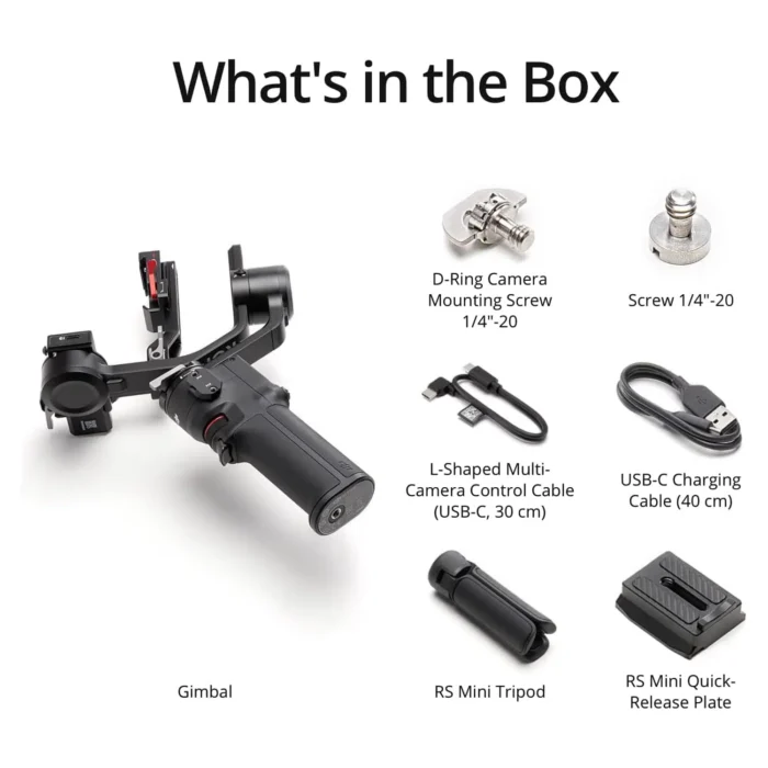 DJI RS 3 Mini 3-Axis Gimbal Stabilizer