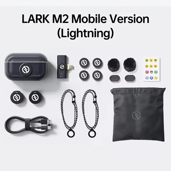 Hollyland Lark M2 Wireless Lavalier Microphone Combo