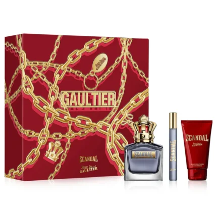 Jean Paul Gaultier Scandal pour Homme EDT 3-Piece Men Gift Set