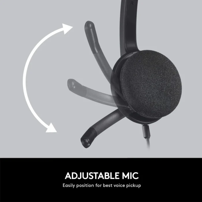 Logitech H340 - Wired USB Computer Headset
