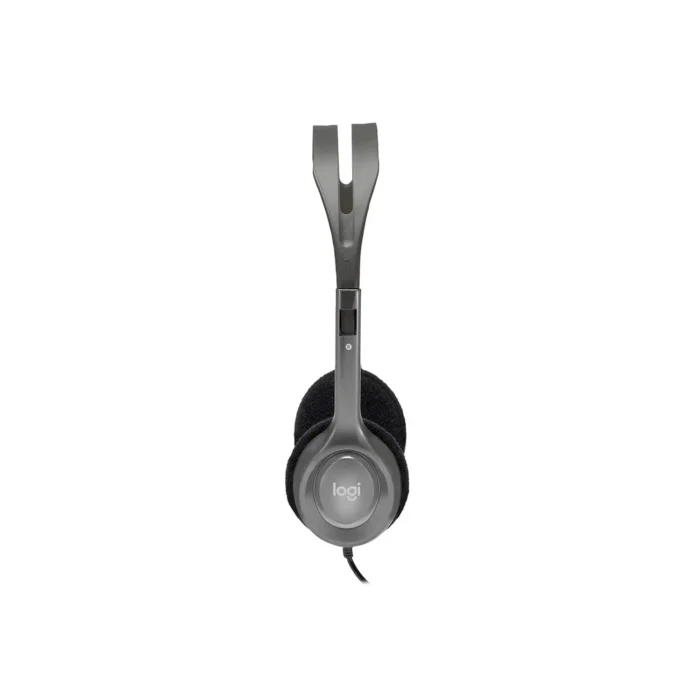 Logitech H110 - On-Ear Wired Stereo Headset with Mic