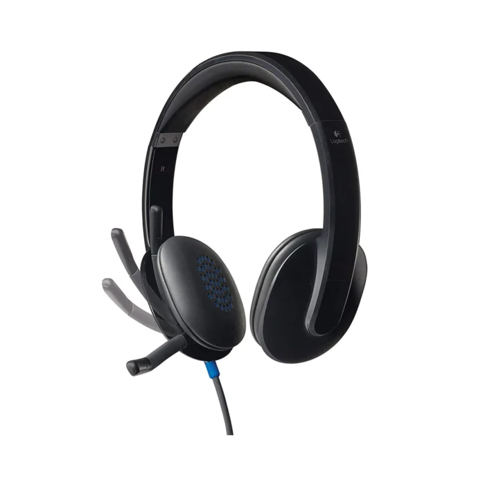 Logitech H540 - Wired USB Computer Headset with Noise-Canceling Mic