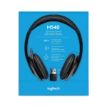 Logitech H540 - Wired USB Computer Headset with Noise-Canceling Mic
