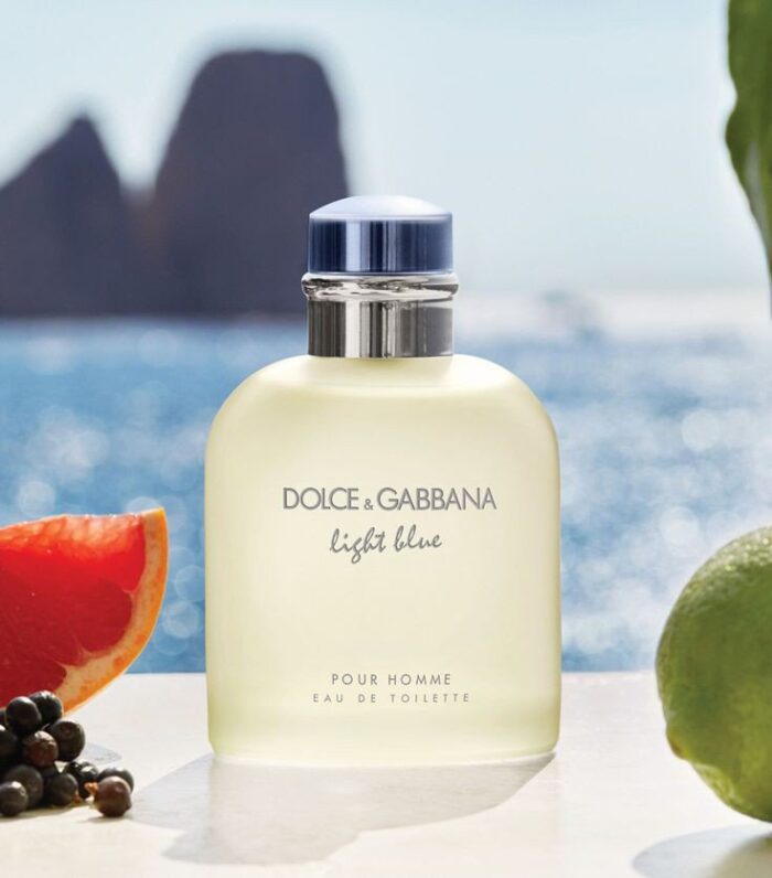 Dolce And Gabbana Light Blue Perfume Men  EDT 125ml - Image 2