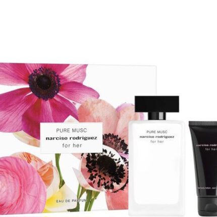 Narciso Rodriguez Pure Musc For Her (W) Gift Set - EDP 100ml+ EDP 10ml + Bl 50ml